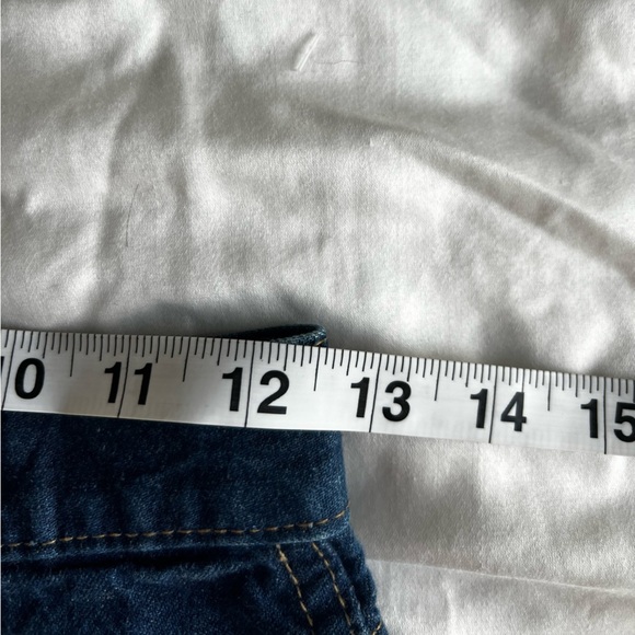 80s Vintage Calvin Klein Denim Skirt | 100% Cotton | Midi Length | Size 6 - Picture 12 of 15